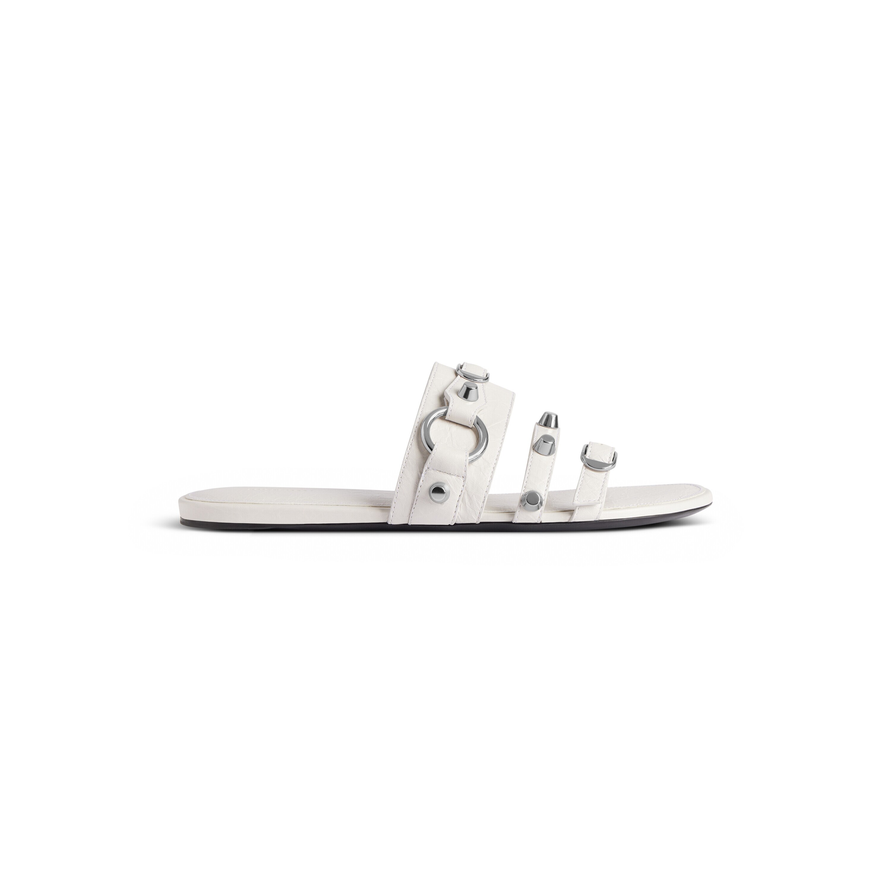 Women's City Mule Flat in Black | Balenciaga US