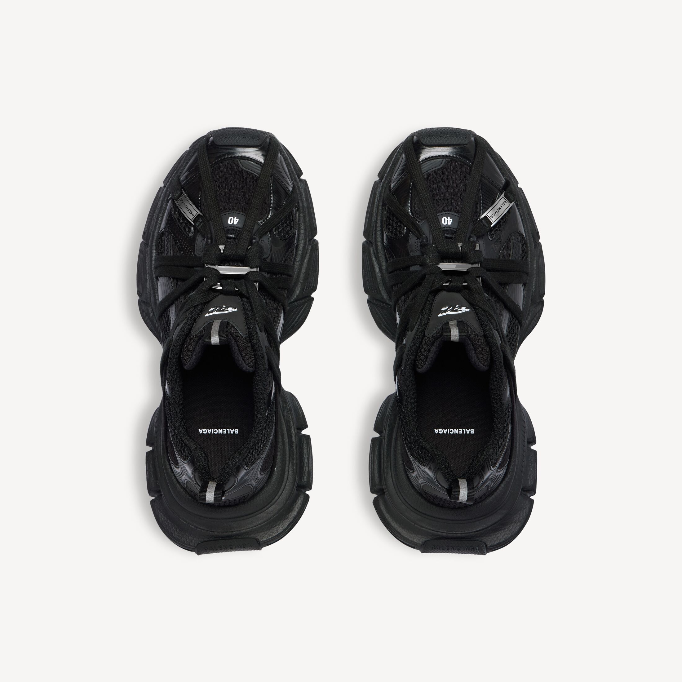 Men's 3xl Extreme Laces B Sneaker in Black | Balenciaga US