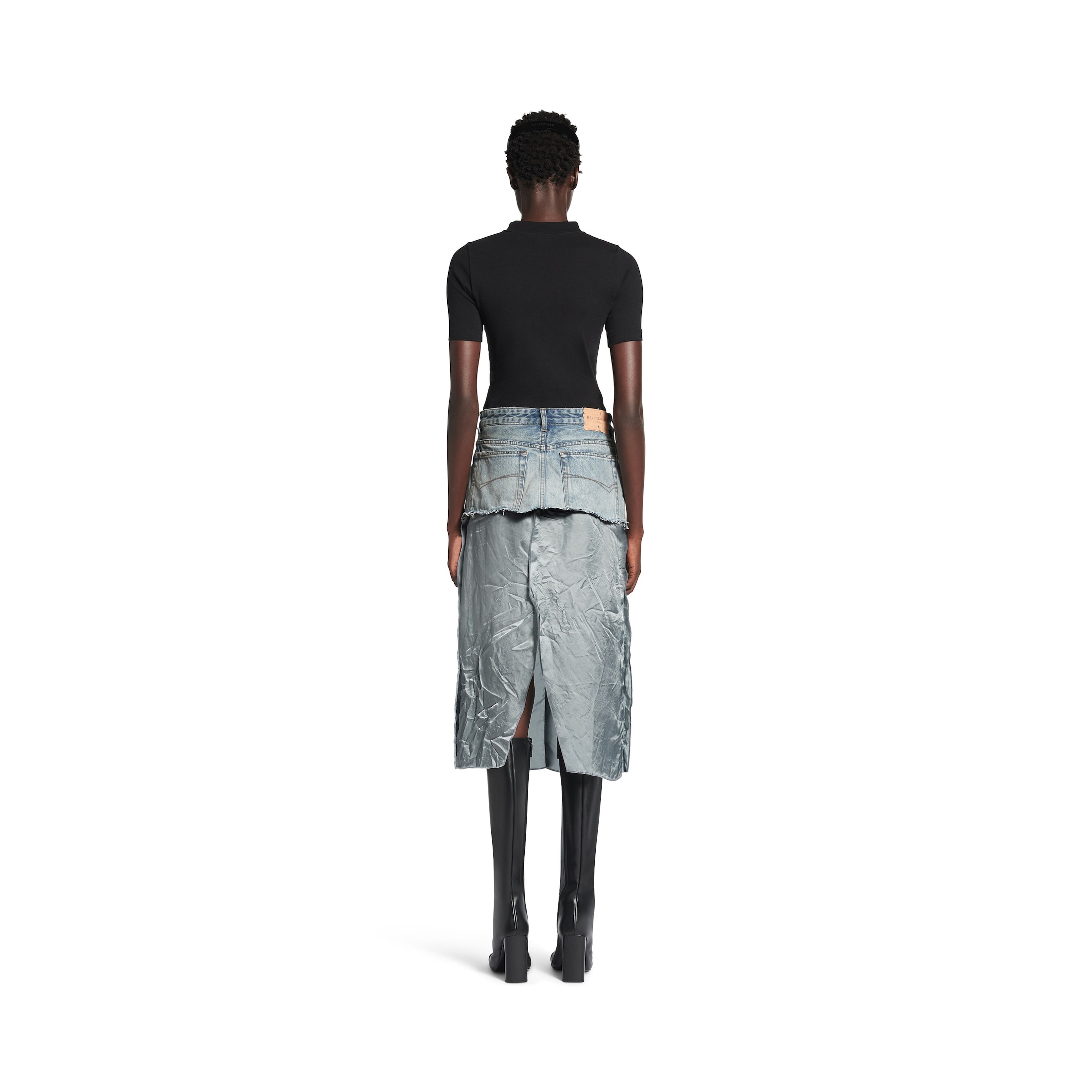 ripped-off skirt