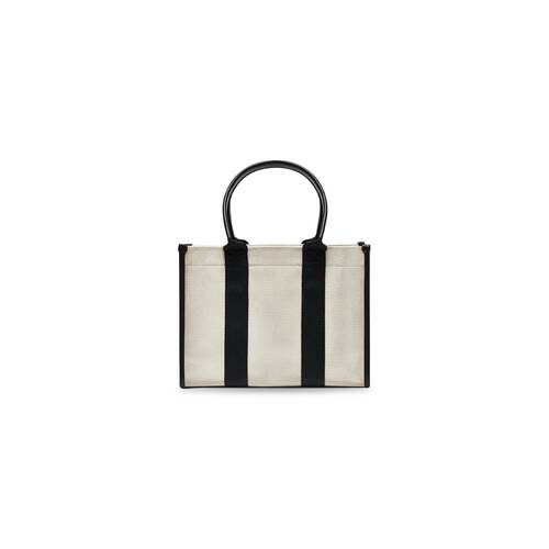 Women's Hardware Small Tote Bag With Strap in Beige | Balenciaga US