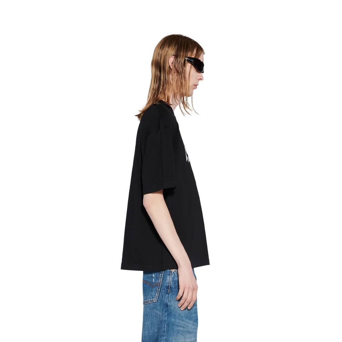 Men's Cities Paris T-shirt Medium Fit in Black