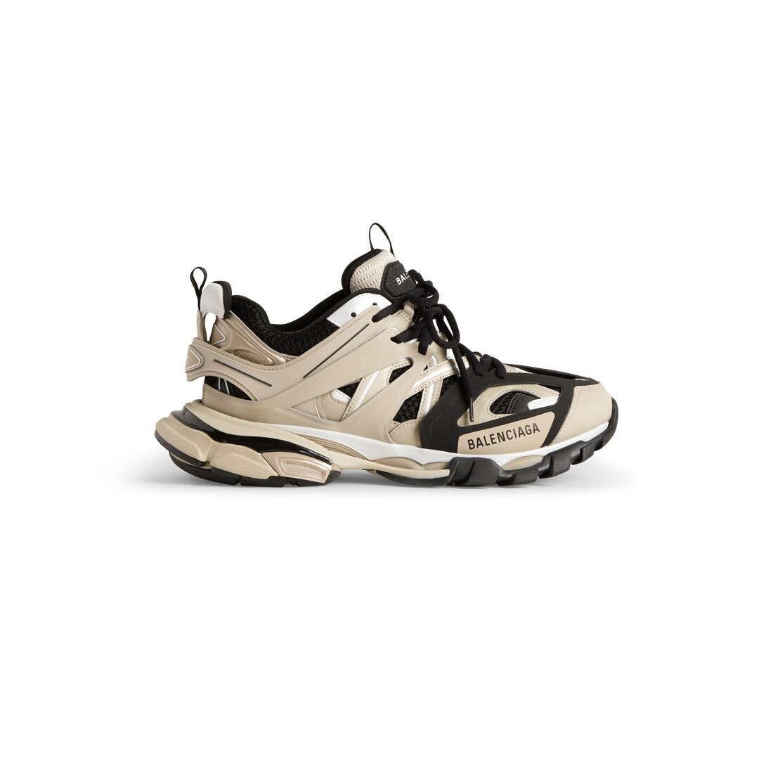 Balenciaga Track Sneaker - Beige - Men's - 11 - Material: Polyurethane, Polyester, Polyamide