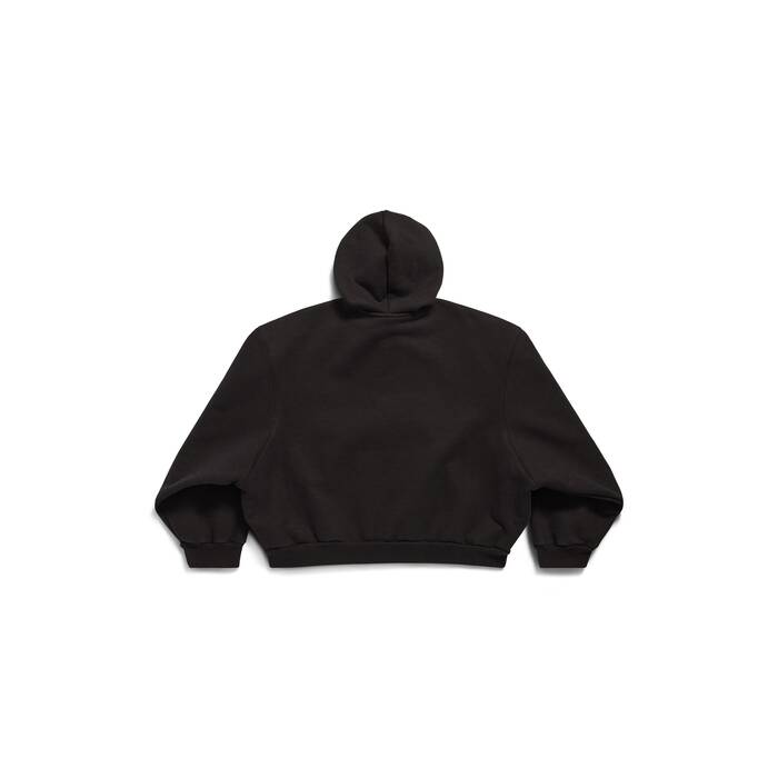 unity sports icon boxy zip-up hoodie large fit