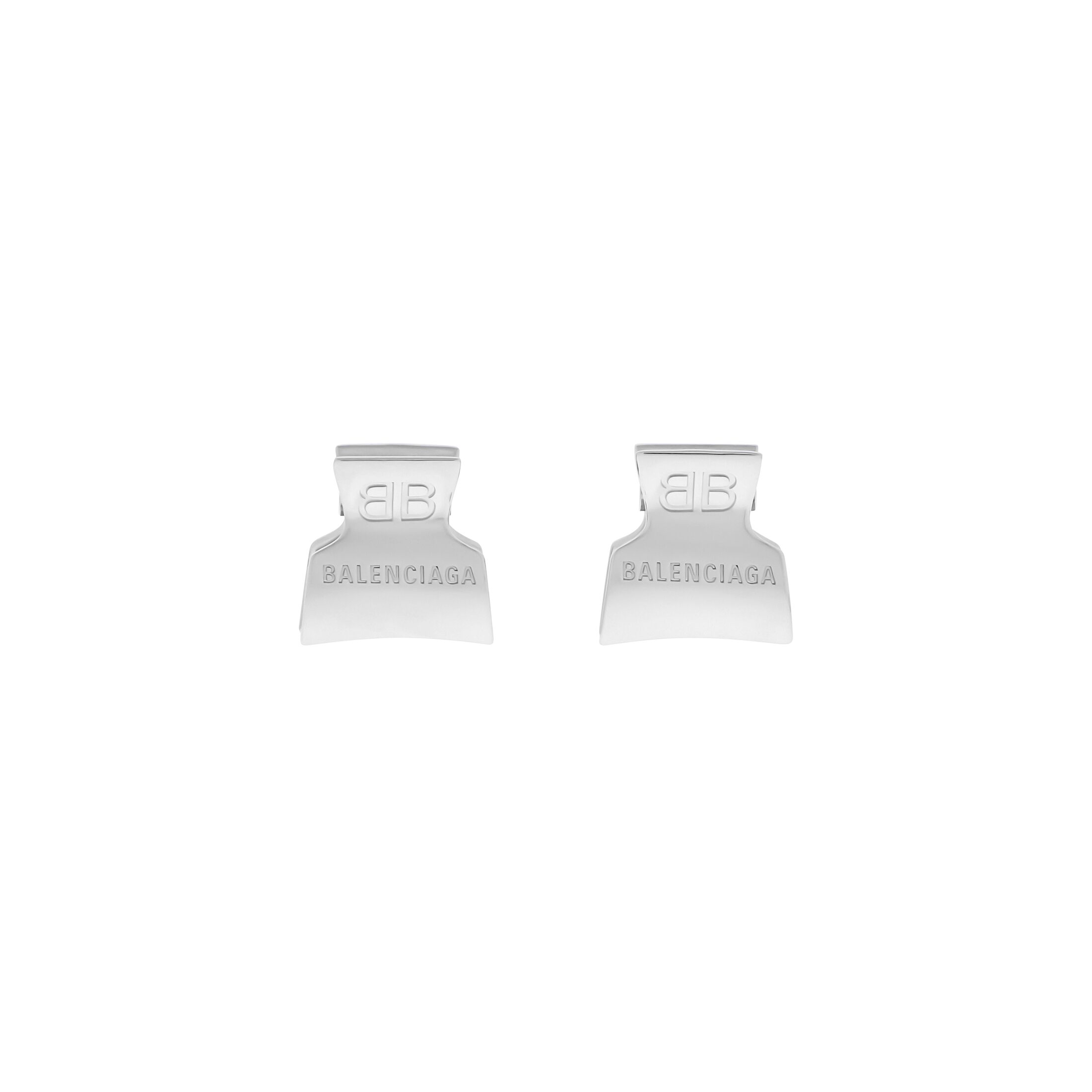 Balenciaga Set Mollette Per Capelli Holli XS - Argento - Donna - Zamak