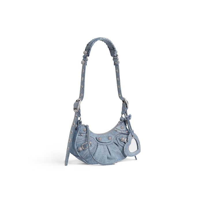 le cagole xs shoulder bag denim