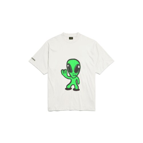 hi there + dripley中号版型t恤