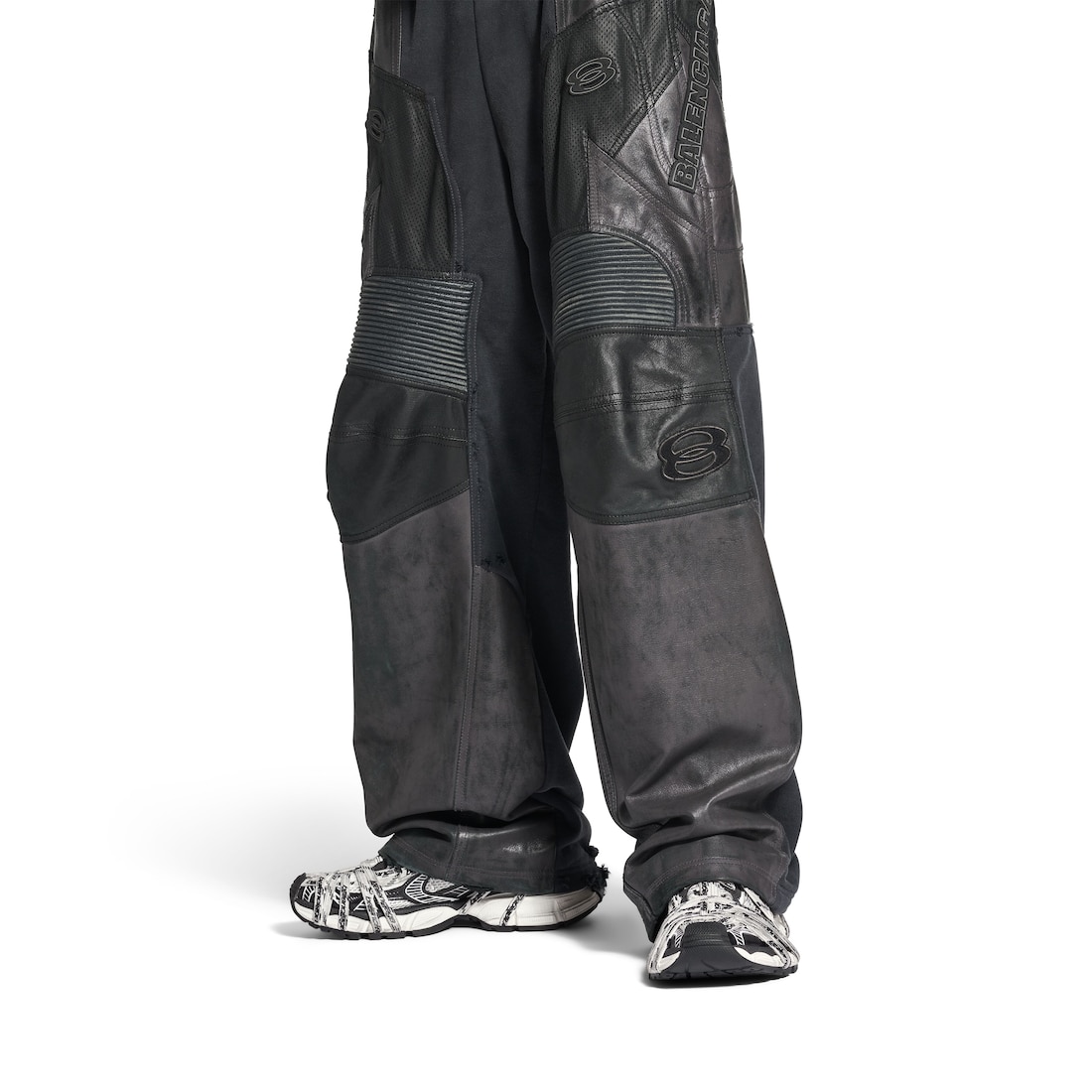 BALENCIAGA スラックス BALENCIAGA | BAGGY LOGO DRESS PANTS