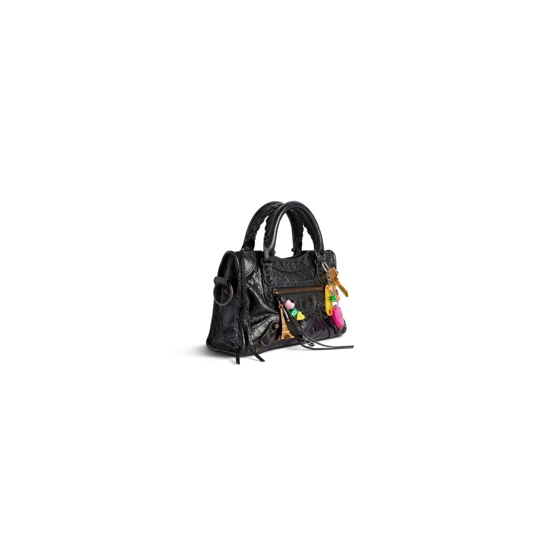 Women s Le City Mini Bag With Charms in Black Balenciaga NL