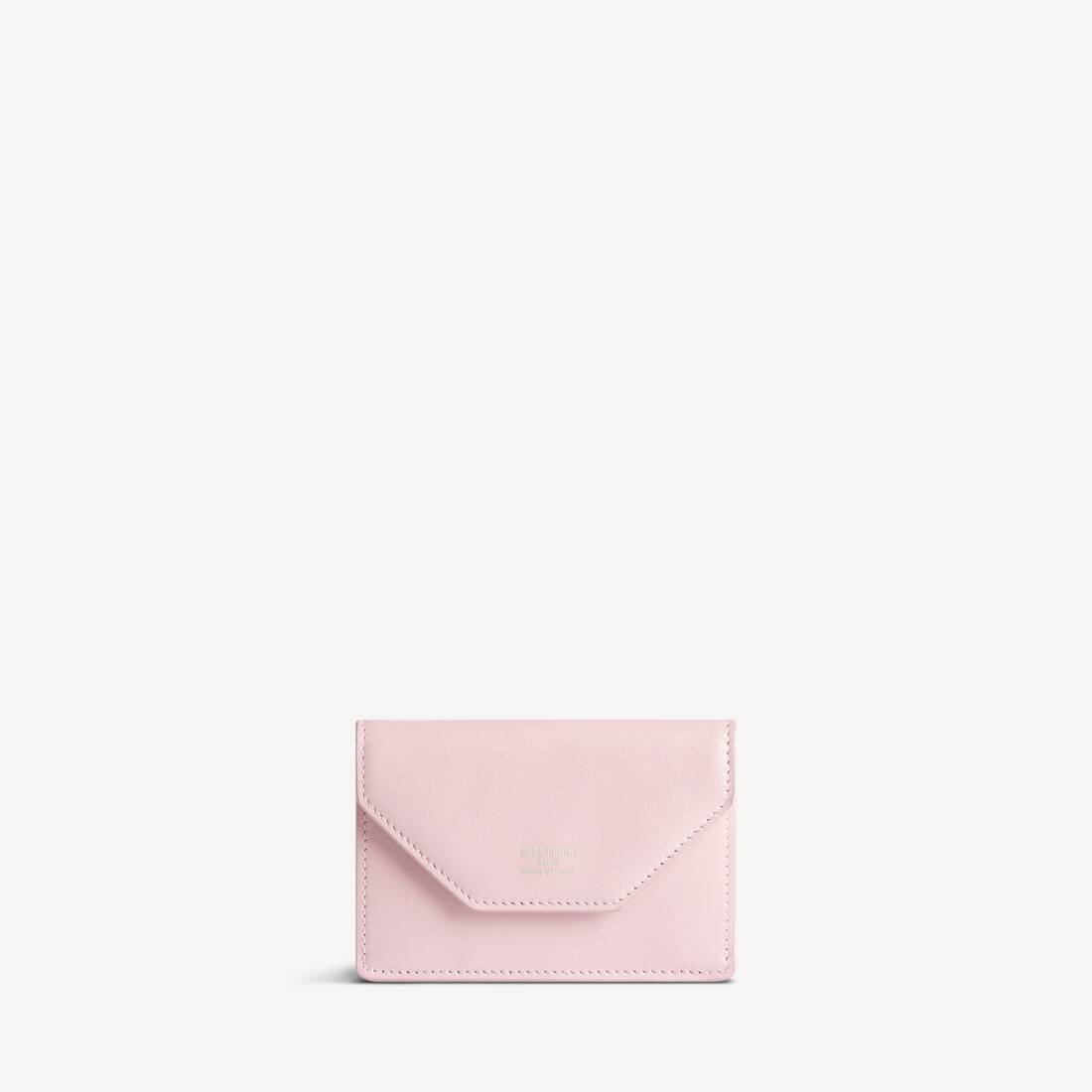 꽃잎 분홍색의 여성 봉투 미니 지갑