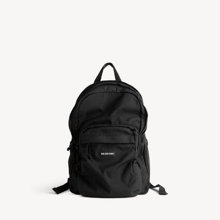 balenciaga backpack mini // Black Explorer Bag VSP Consignment Balenciaga Nylon Backpack - Black