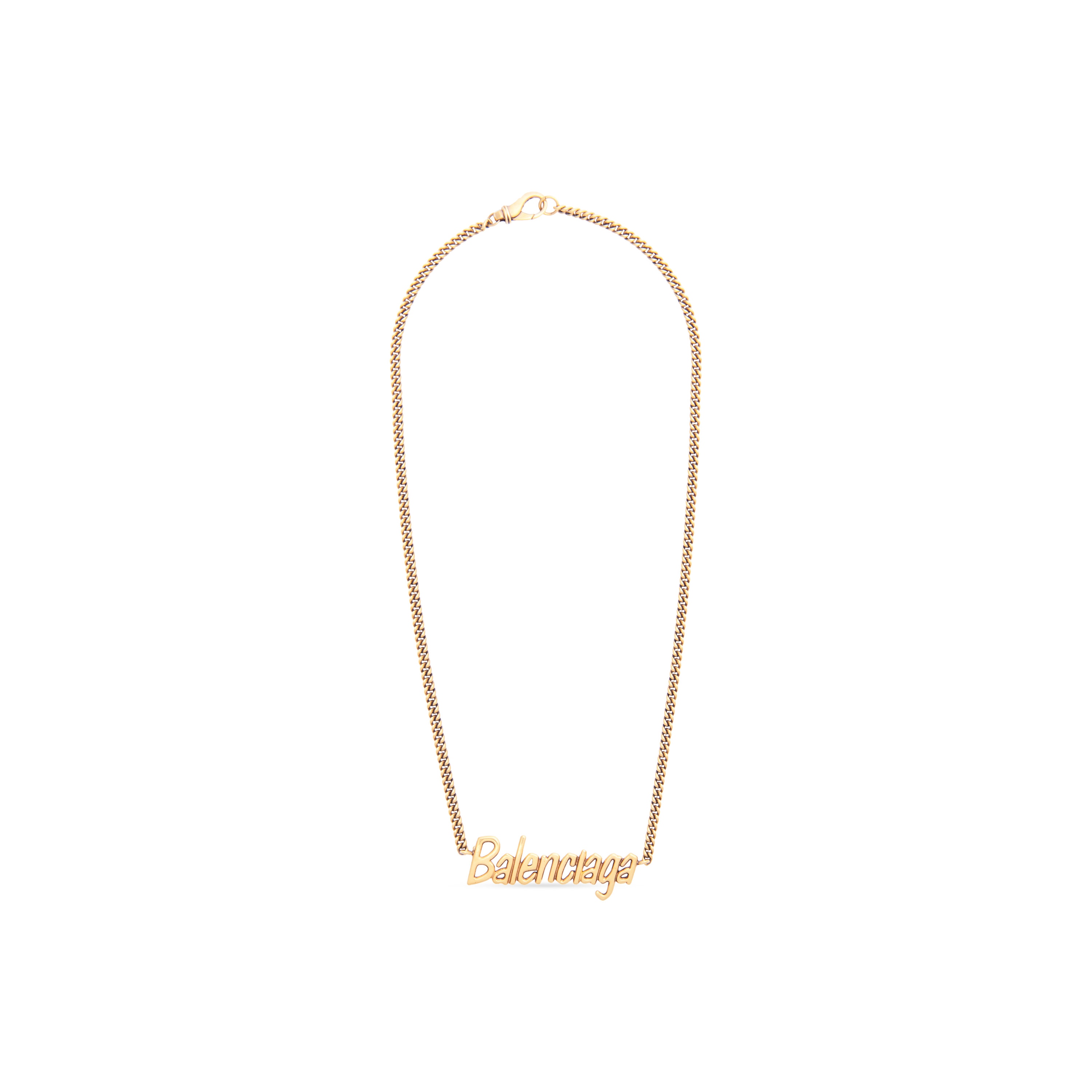 Balenciaga Chain Necklace WomenS Silver for Women