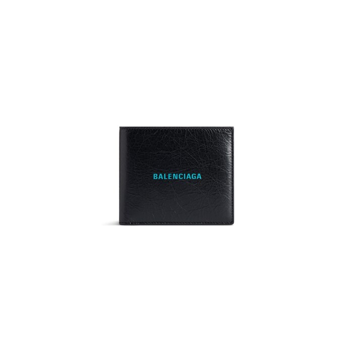 japan exclusive - cash square folded coin wallet
