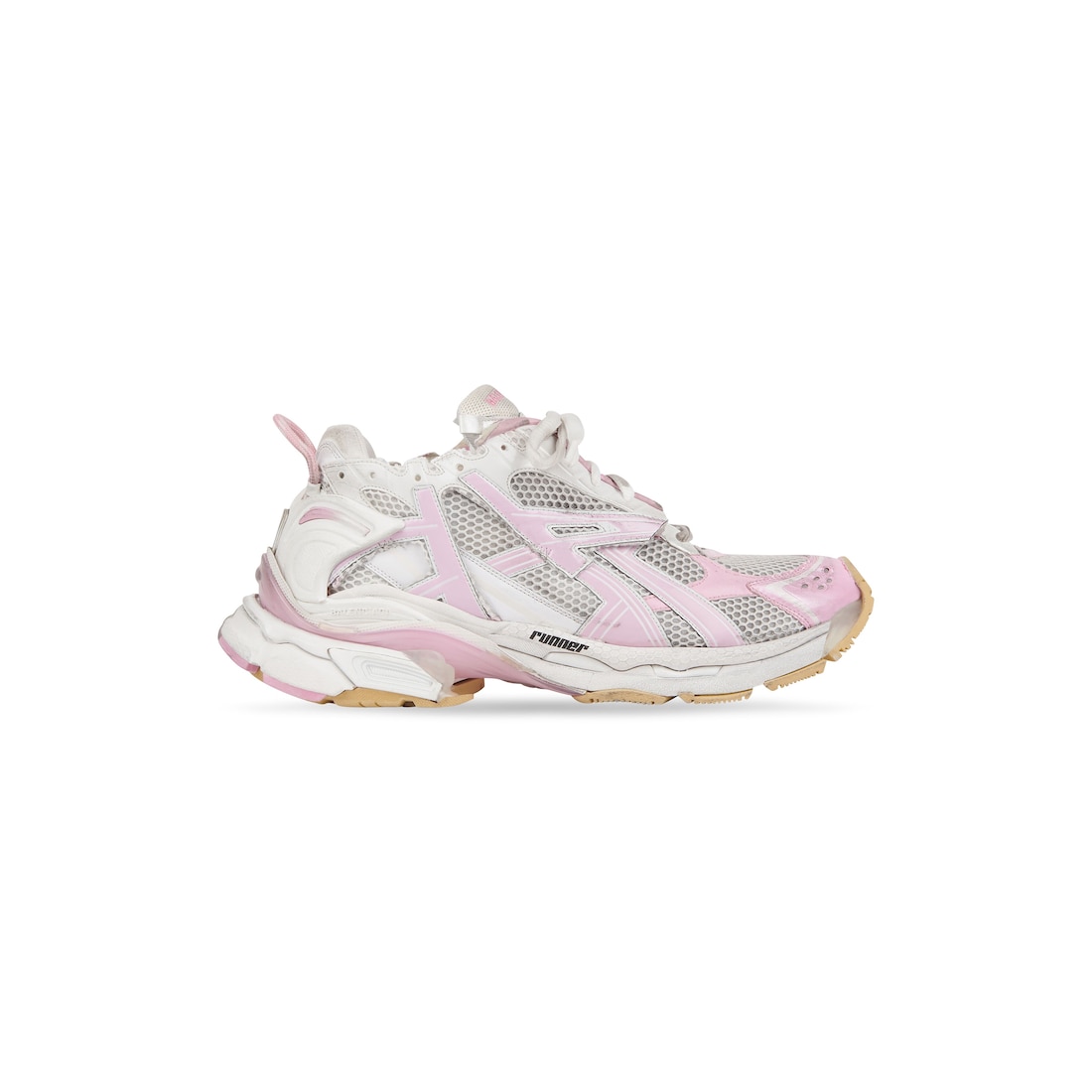 Balenciaga trainers white and pink Clearance