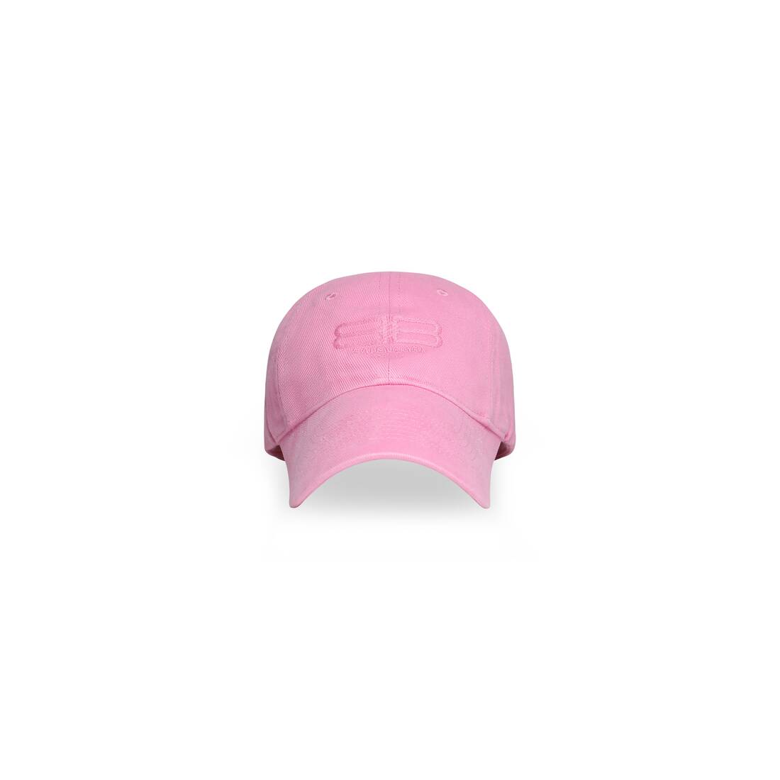 Embroidered Cotton Baseball Cap in Pink  Balenciaga  Mytheresa