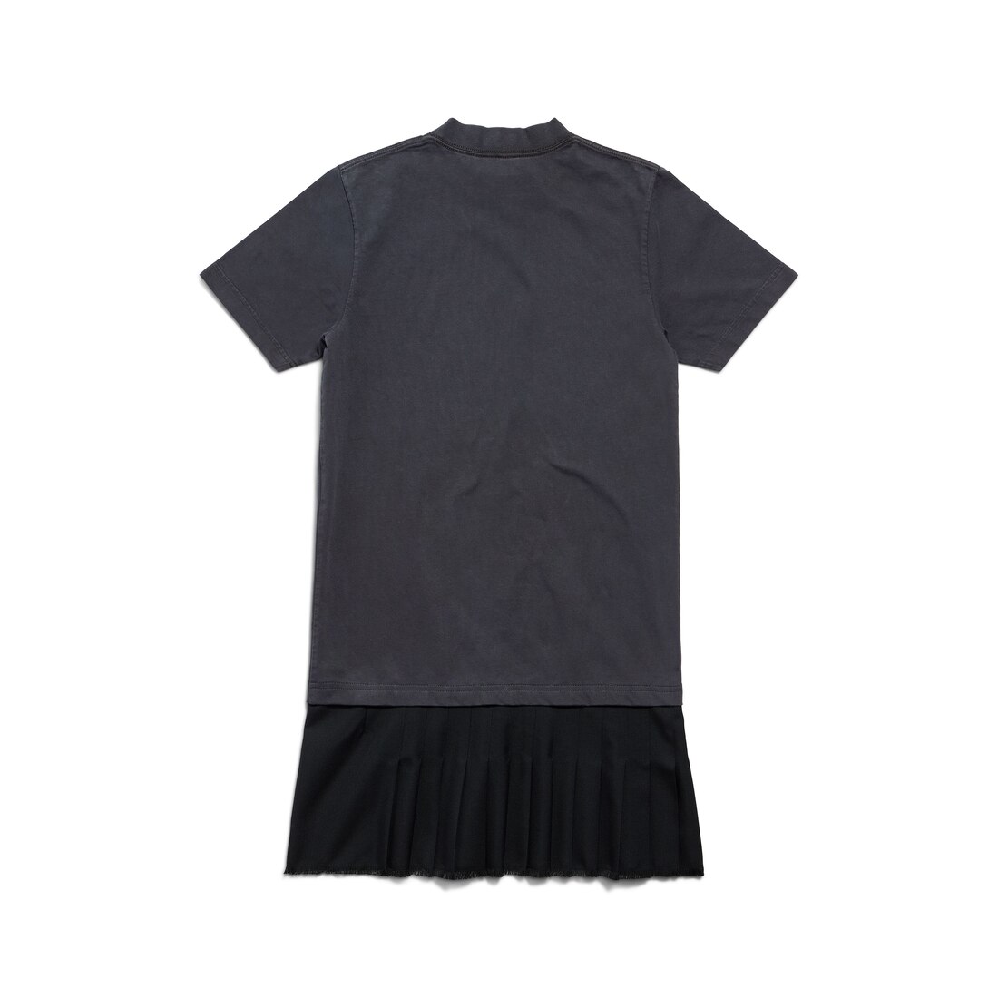 Women s Layered T shirt Dress in Black Balenciaga GB