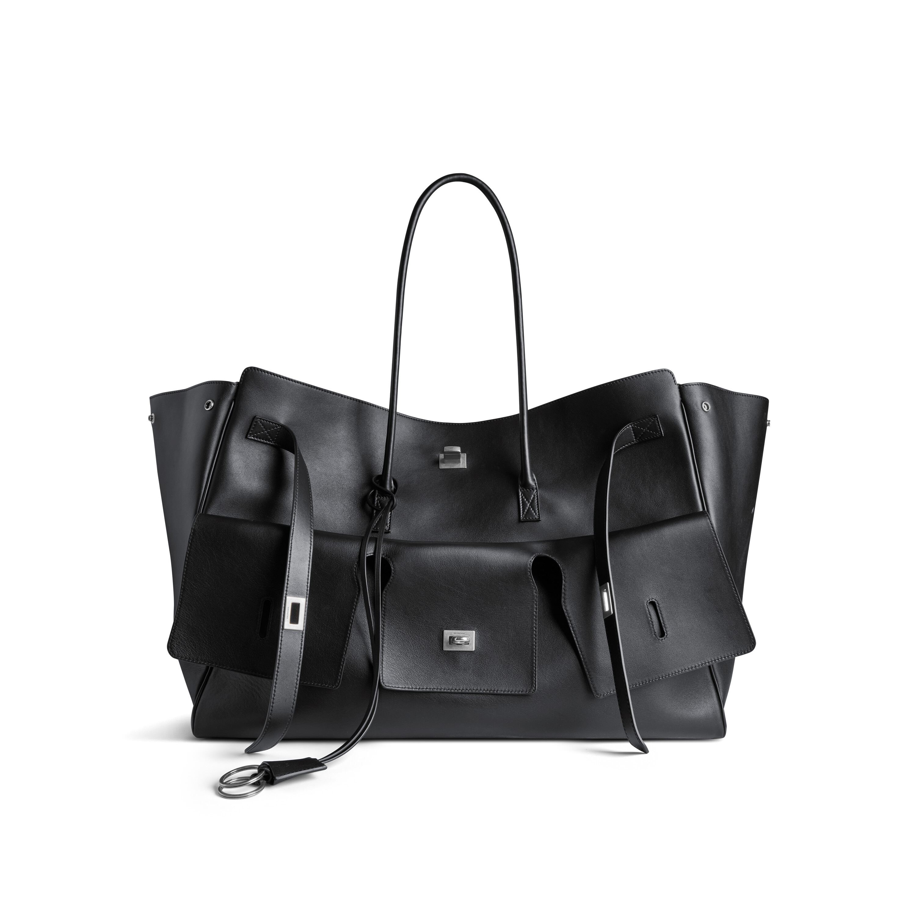 Balenciaga all black bag best sale