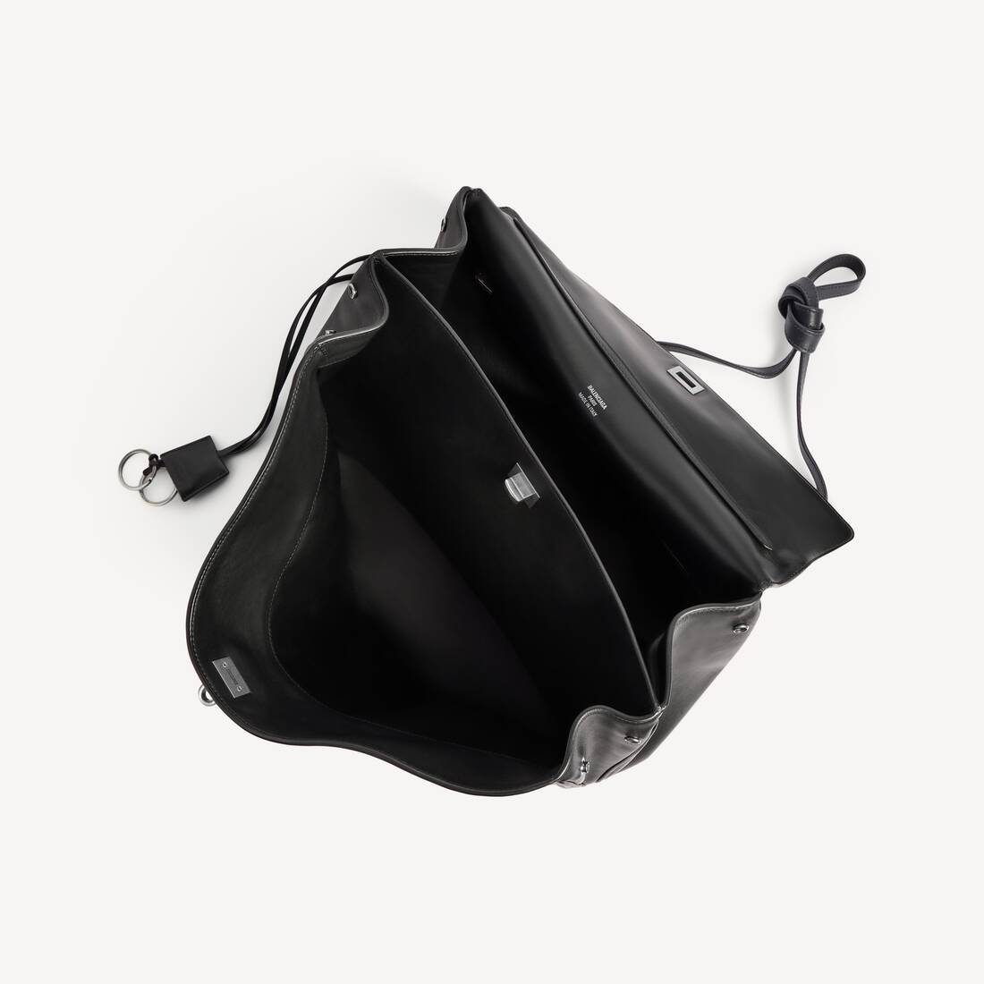 발렌시아가 여성 블랙 로데오 라지 핸드백 7897442AA4U1000