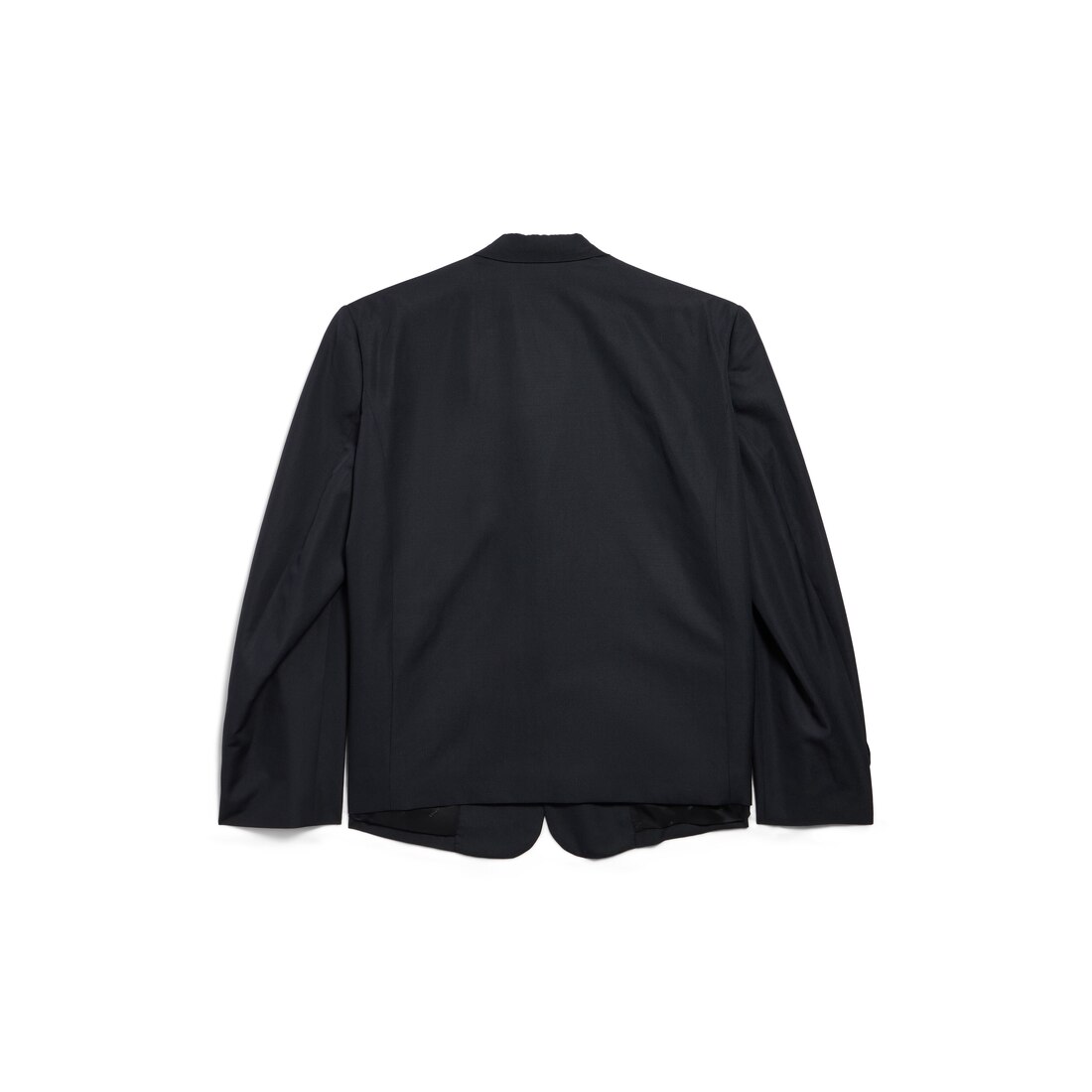 Single Breasted Oversized Tailored Jacket in Black