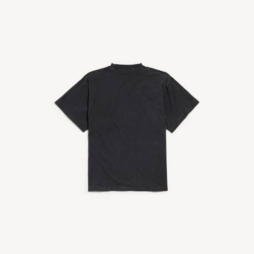 camiseta reversible balenciaga back oversized