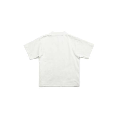 Kids - Diy College T-shirt in White | Balenciaga US