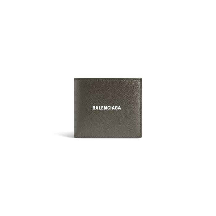 cash square folded coin wallet