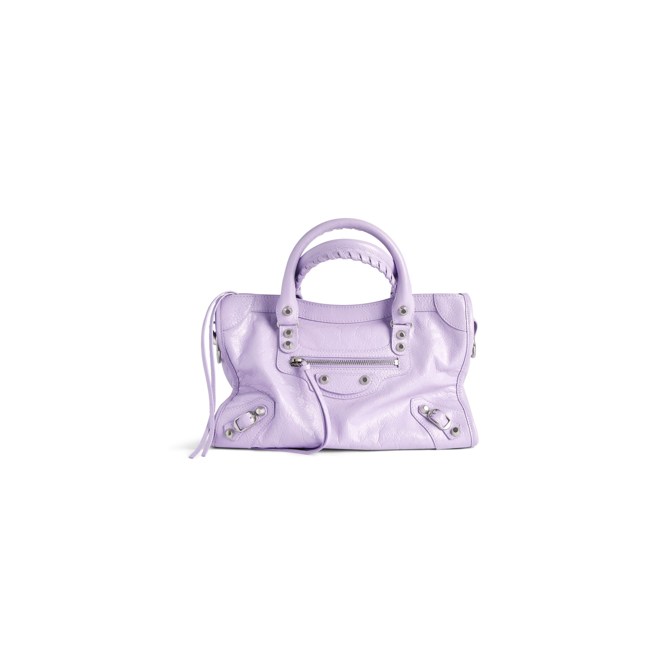 Balenciaga Bolso Le City Pequeño - Violeta - Mujer -Piel De Cordero