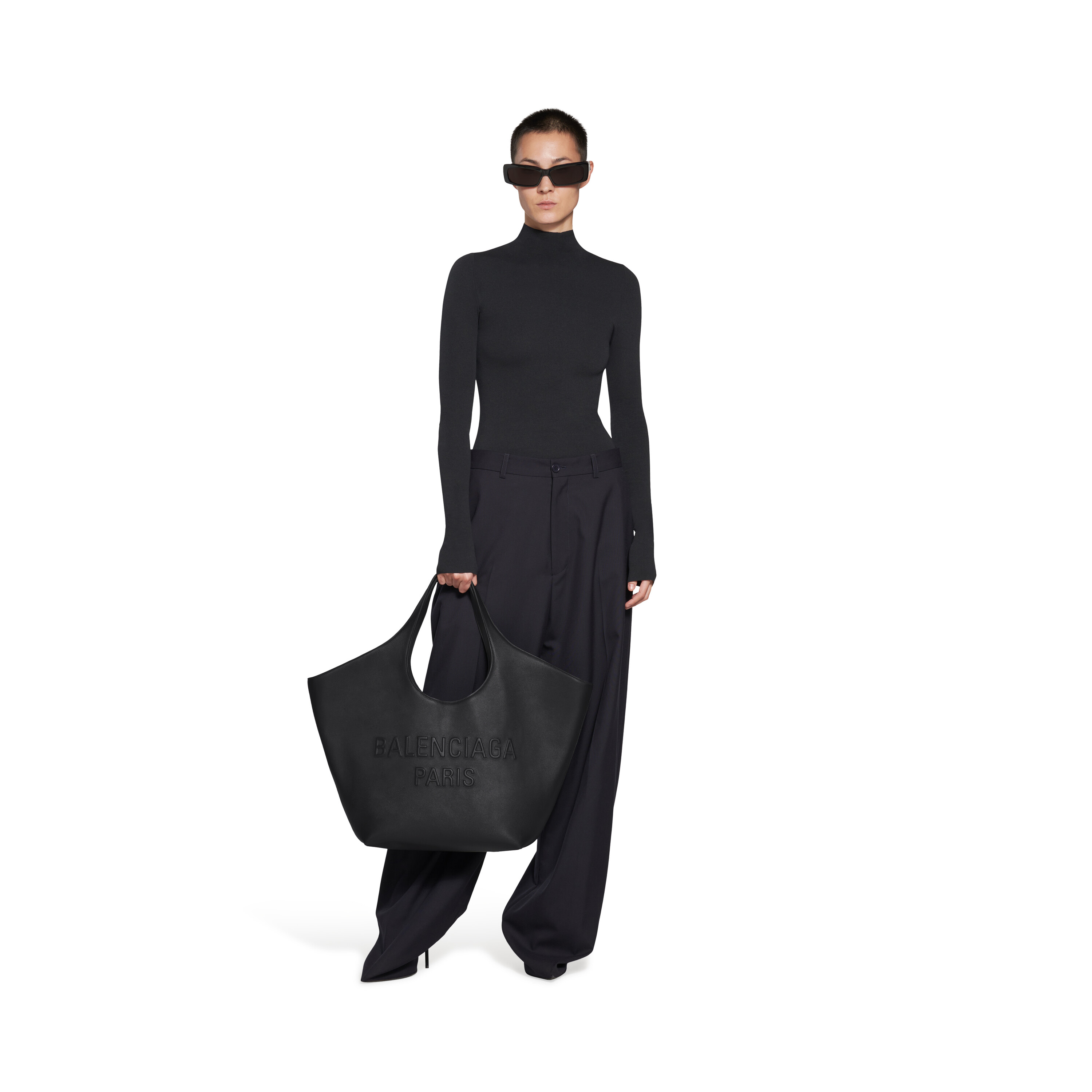 bibliotekar skab motor Women's Mary-kate Medium Tote Bag in Black | Balenciaga US