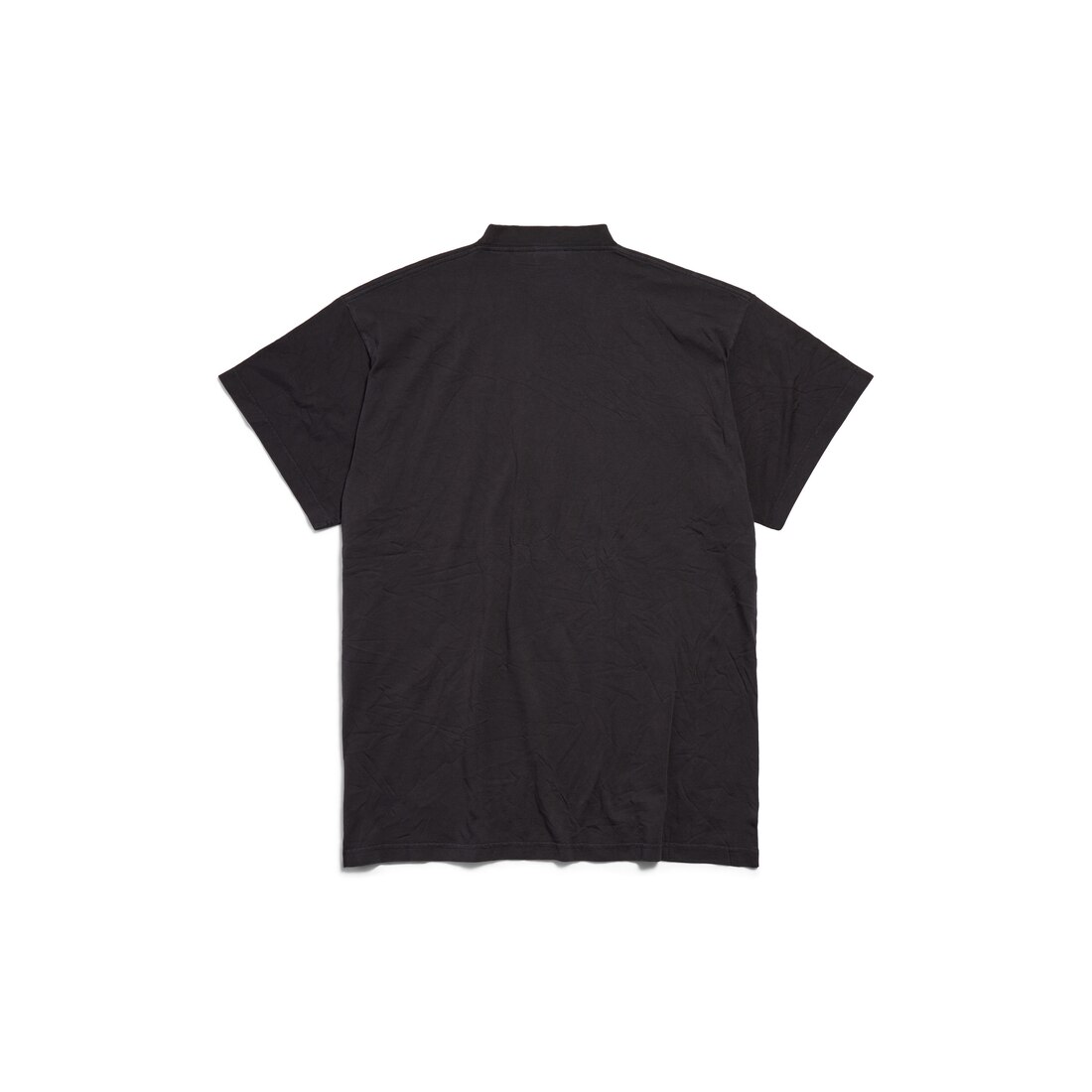 Balenciaga Logo Print T Shirt Black 2