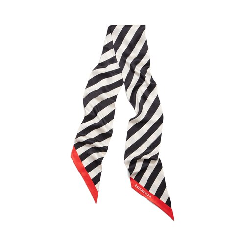 diagonal stripes scarf