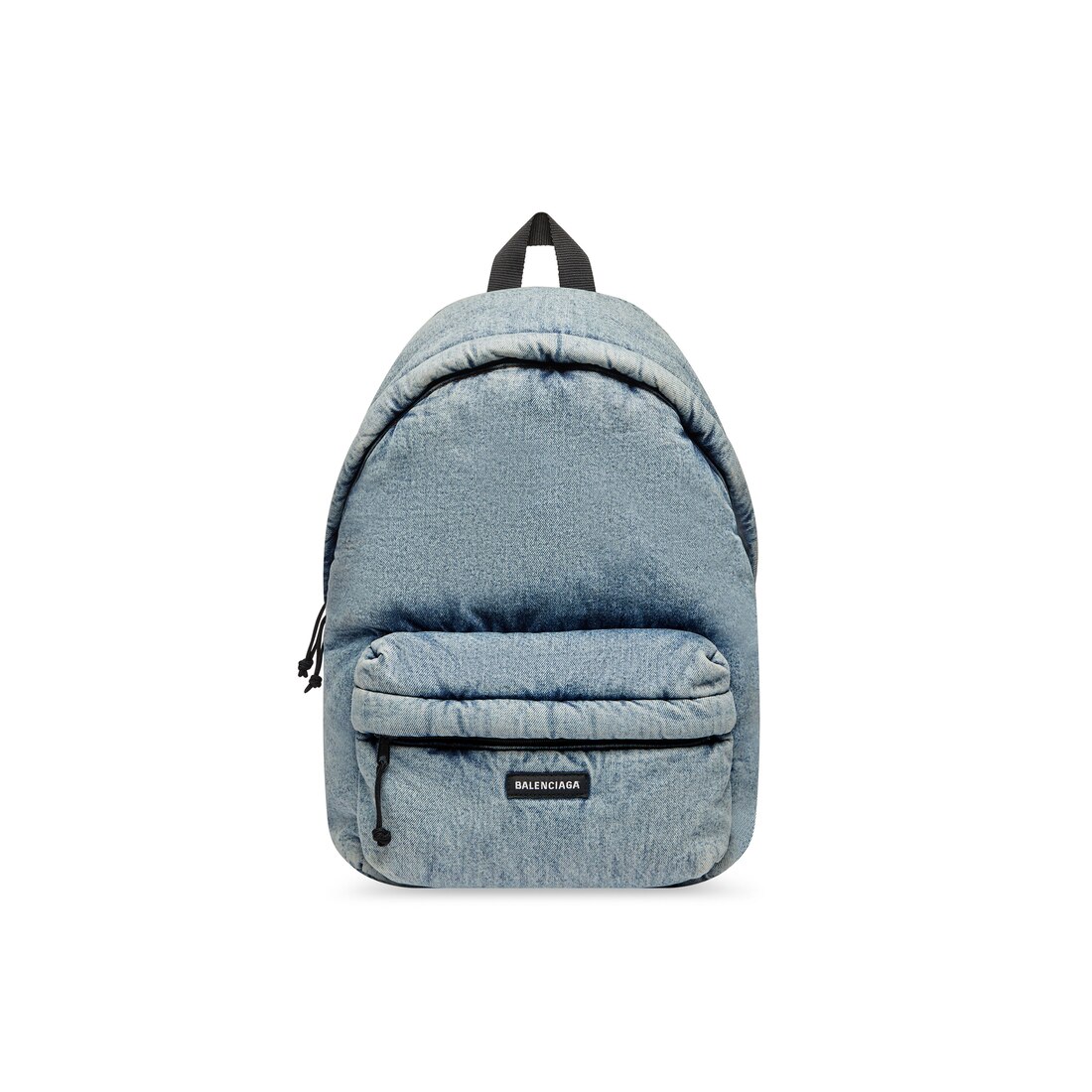 Men's Explorer Backpack Denim in Faded Blue | Balenciaga NL