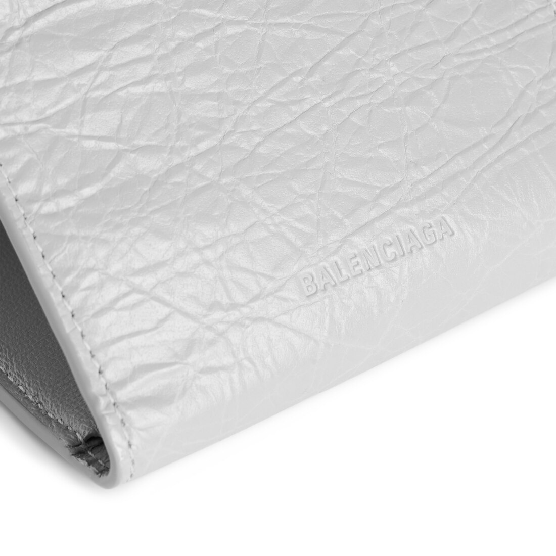 Women's Le City Mini Wallet in Light Grey | Balenciaga CA