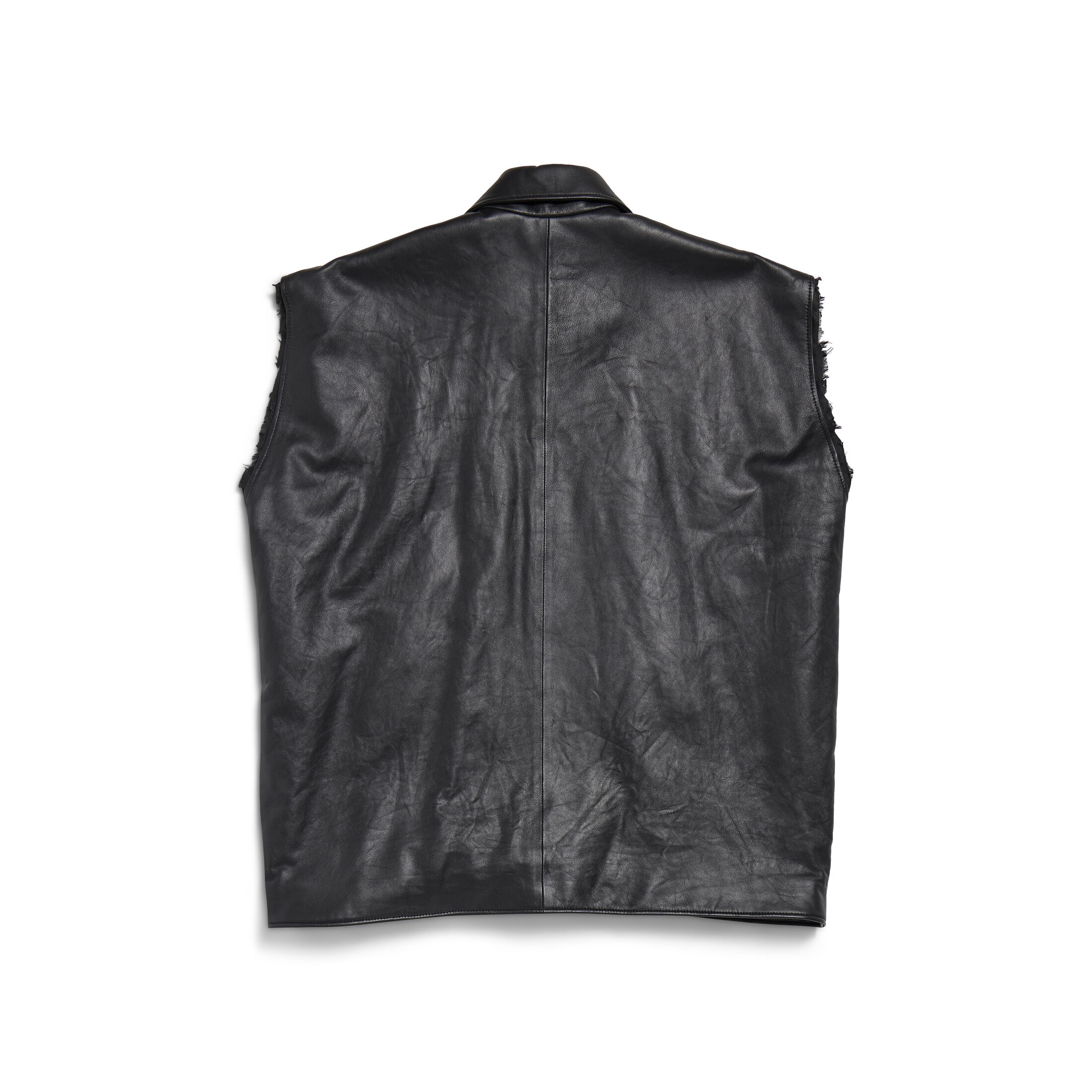 sleeveless bomber