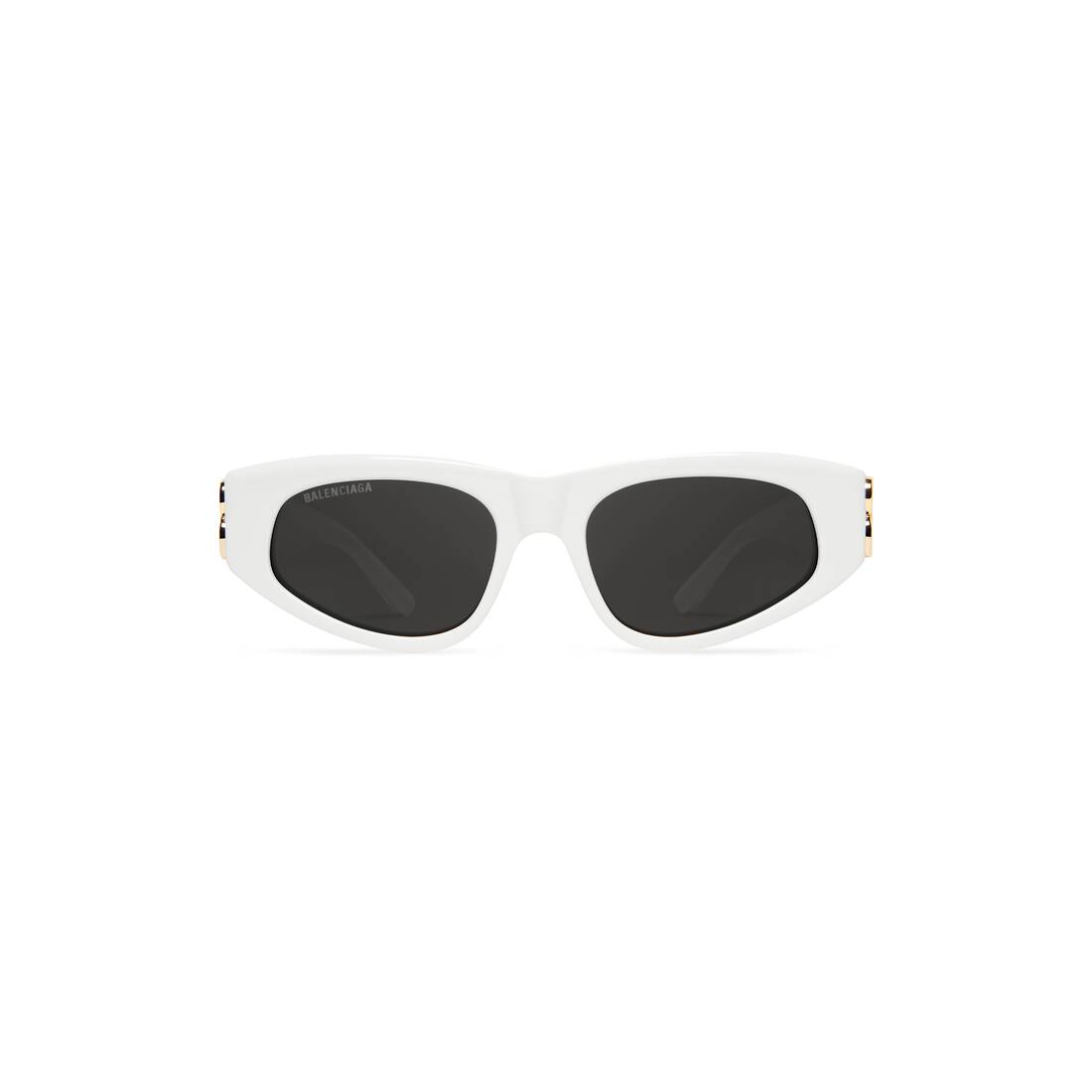 Women's Dynasty D-frame Sunglasses in White | Balenciaga US