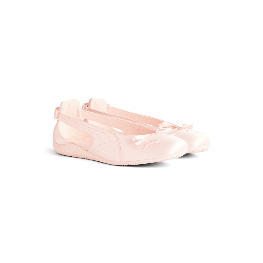 Women's Speedcat Ballet Satin Balenciaga in Light Pink