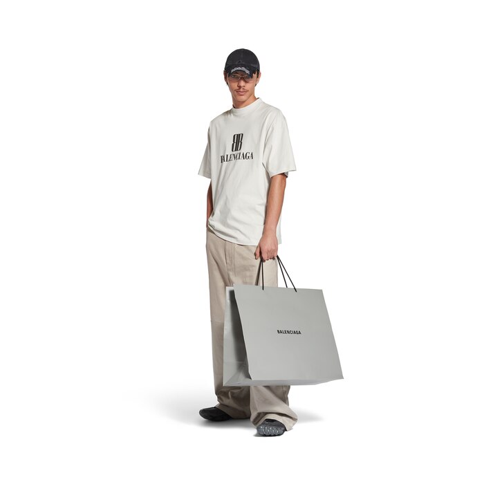 BALENCIAGA バレンシアガ MIRROR ミラーロゴ Tシャツ 612966