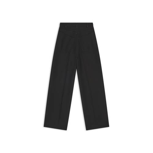 baggy tailored trousers