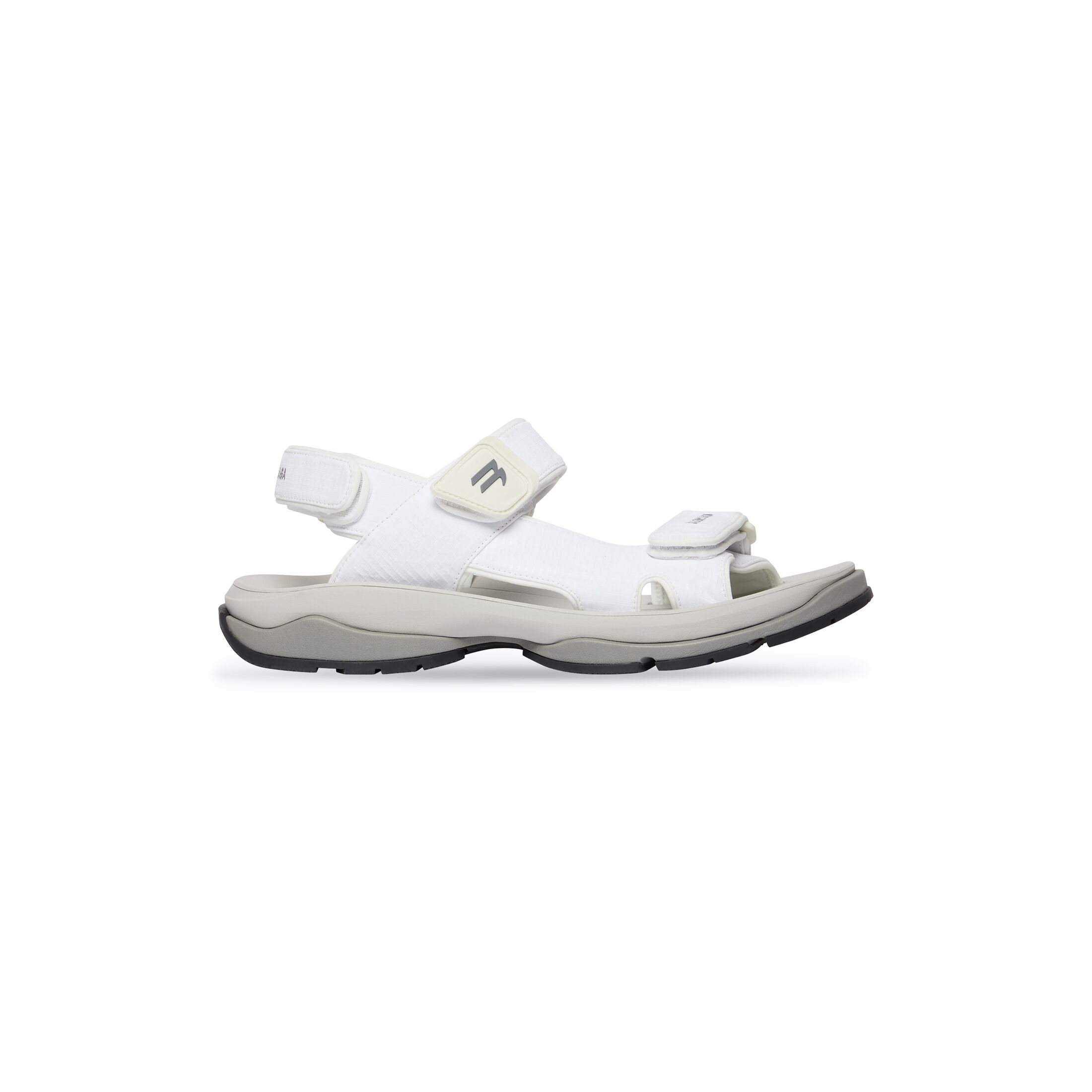 Balenciaga Tourist Sandal - White - Men's - 10 - Polyester