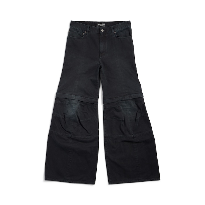 calça cargo flared