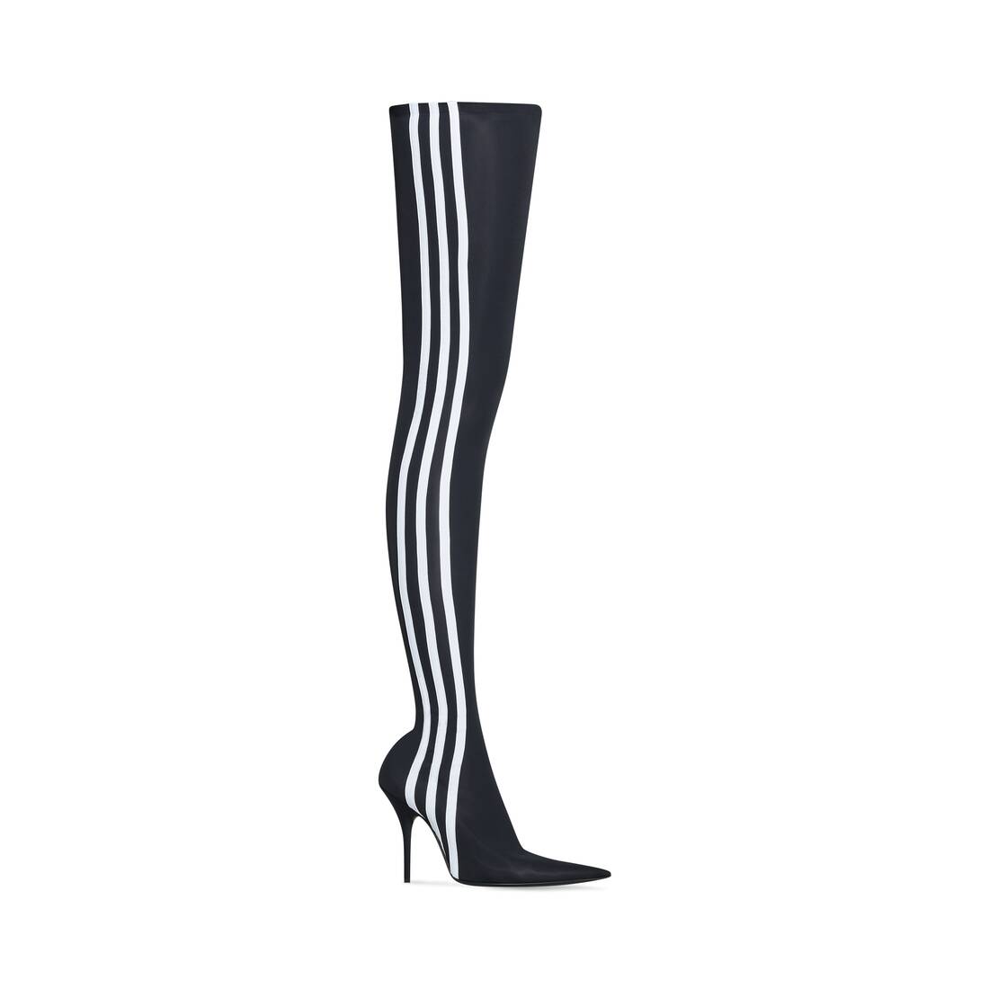 Ace Bookkeeper Footpad Women's Balenciaga / Adidas Knife 110mm Over-the-knee Boot in Black |  Balenciaga US