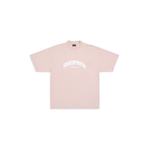 Back Flip T-shirt Medium Fit in Light Pink | Balenciaga US