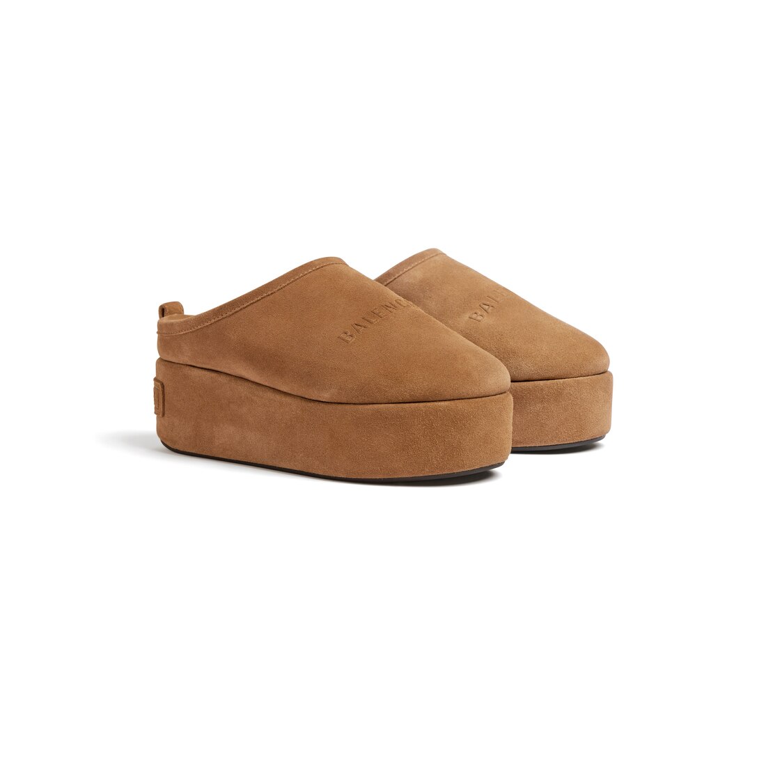 Balenciaga Alaska Soft Platform Mule - Brown - Women's