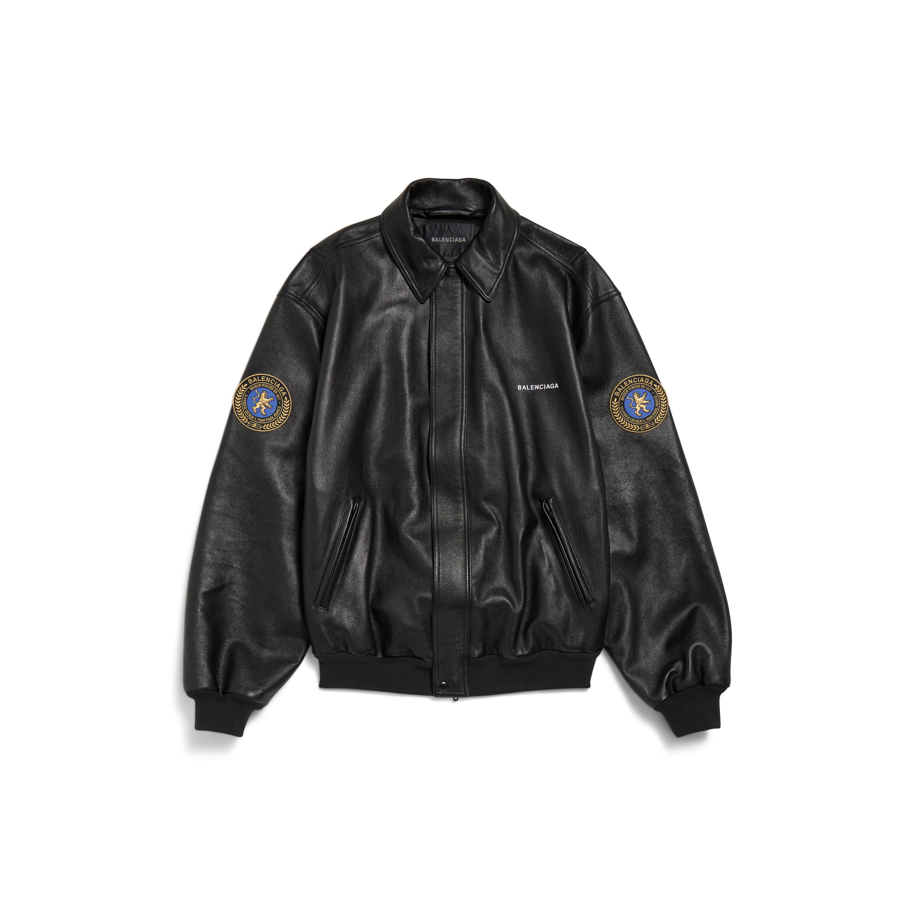 ジャケット BALENCIAGA JACKET (793893TDW14 4141) Oversized Jacket in Black | Balenciaga US