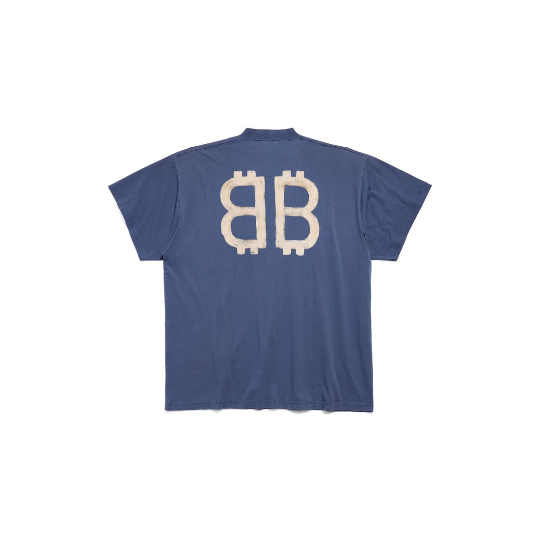 Balenciaga 2024 Men 09044 Tshirt Blue M