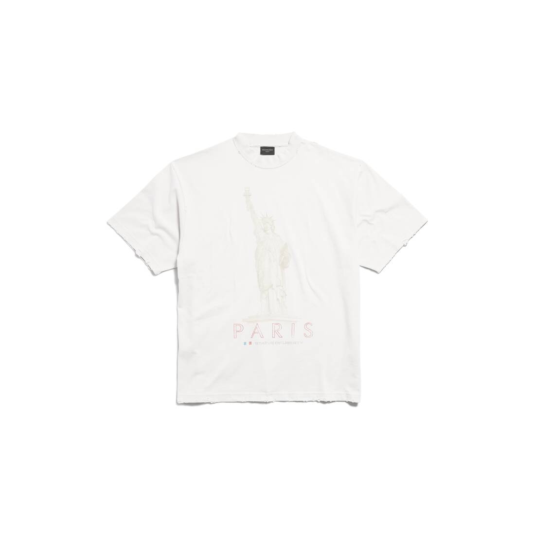 Balenciaga t shirt white hotsell