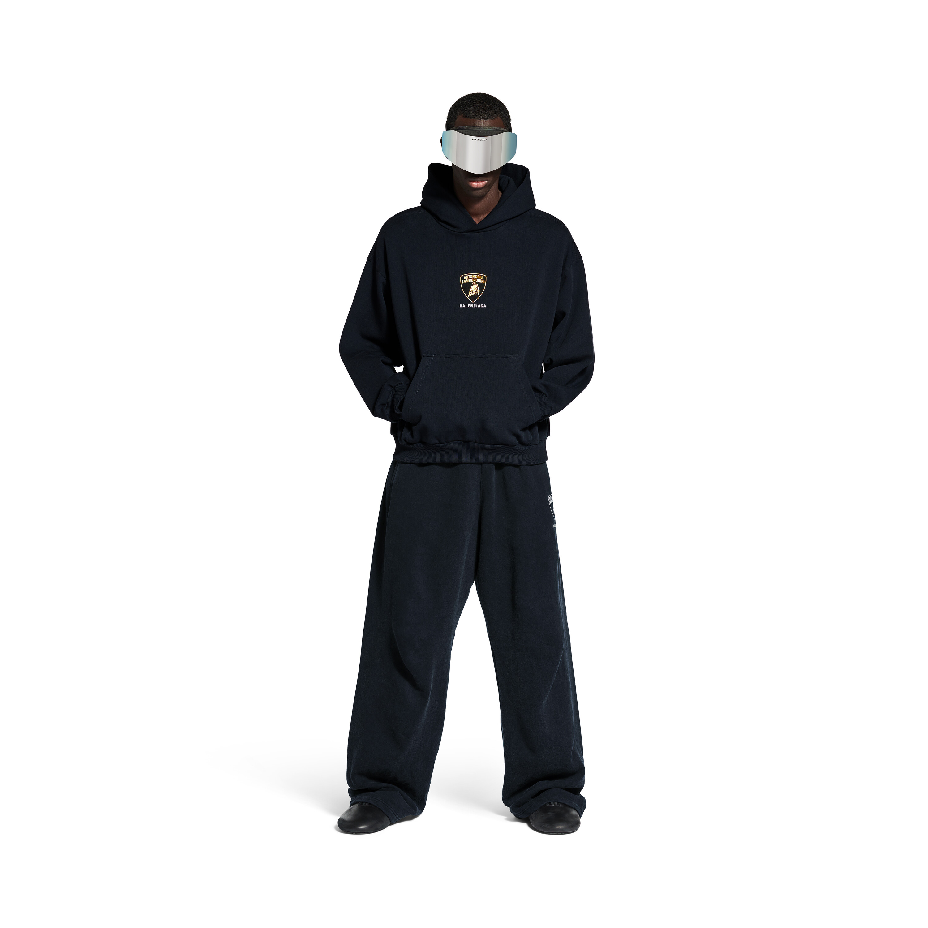 Men's Balenciaga I Automobili Lamborghini Hoodie Medium Fit in