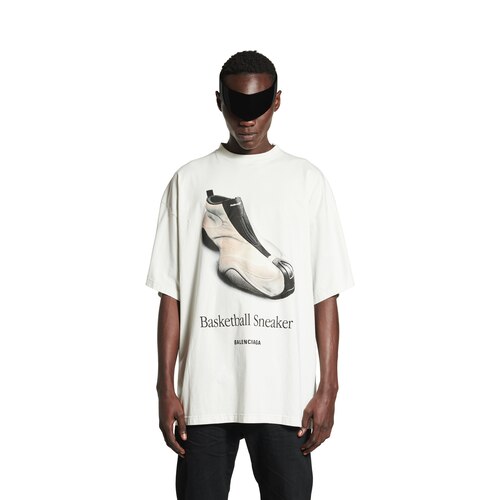 basketball sneaker t-shirt oversized