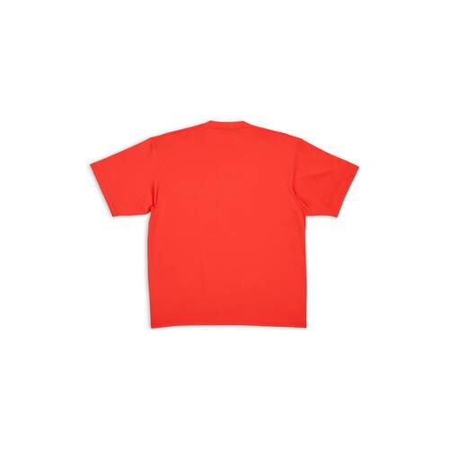 Men's Swim T-shirt in Red | Balenciaga US
