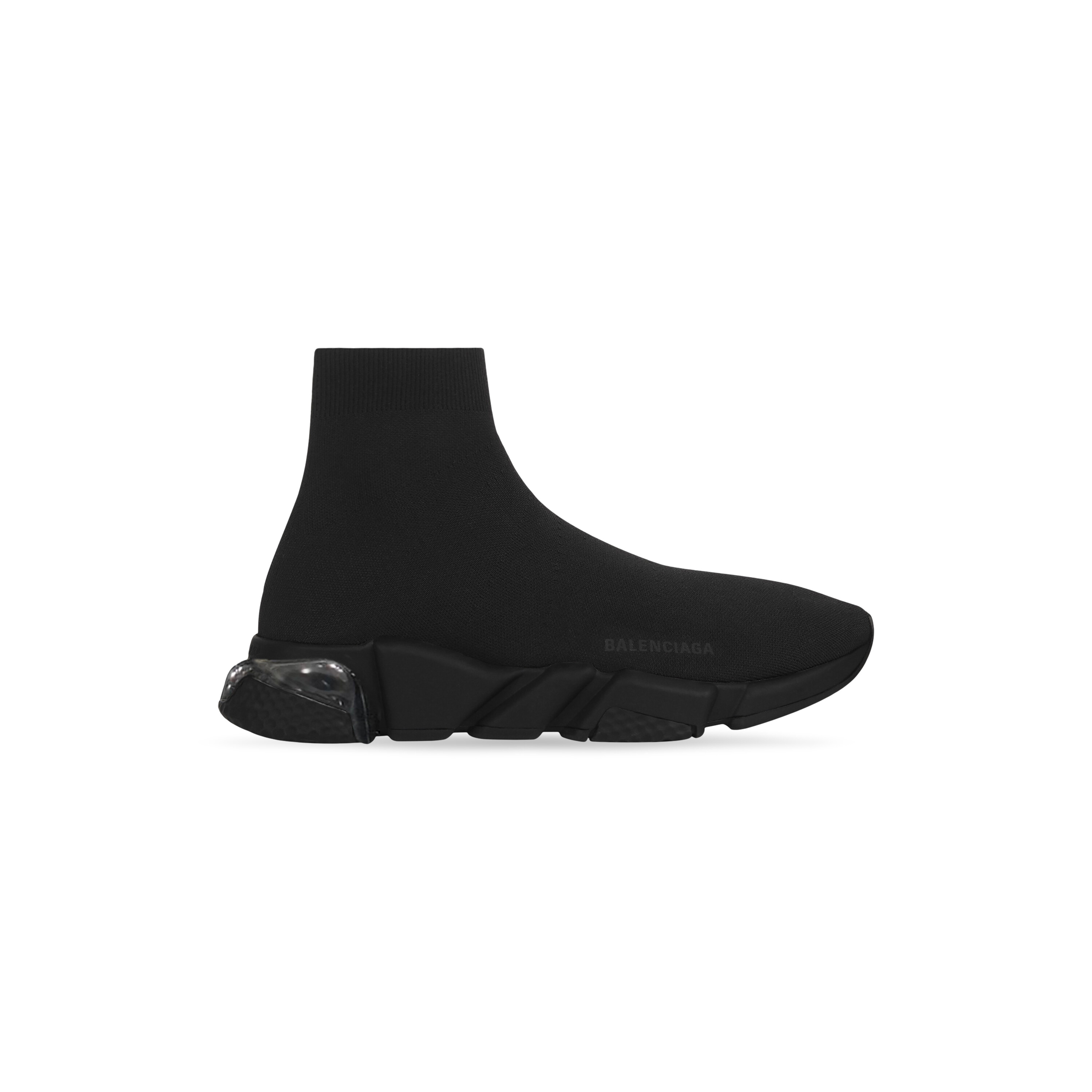 Womens Speed Clear Sole Sneaker in Black  Balenciaga US