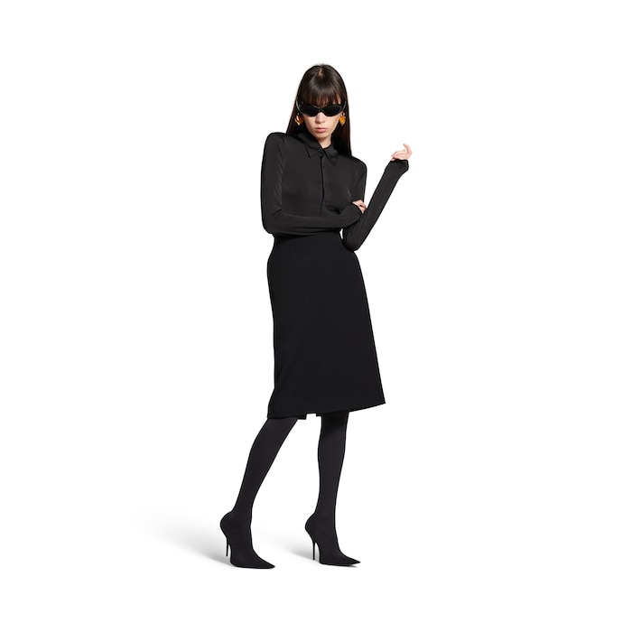 jupe hourglass midi