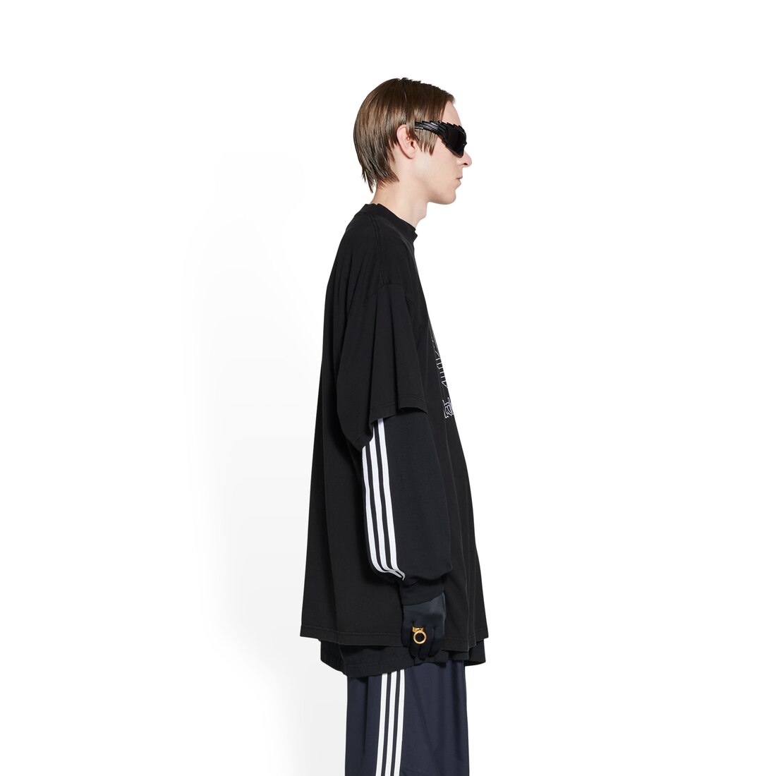 Balenciaga / Adidas オーバーサイズtシャツ で ブラック | Balenciaga JP